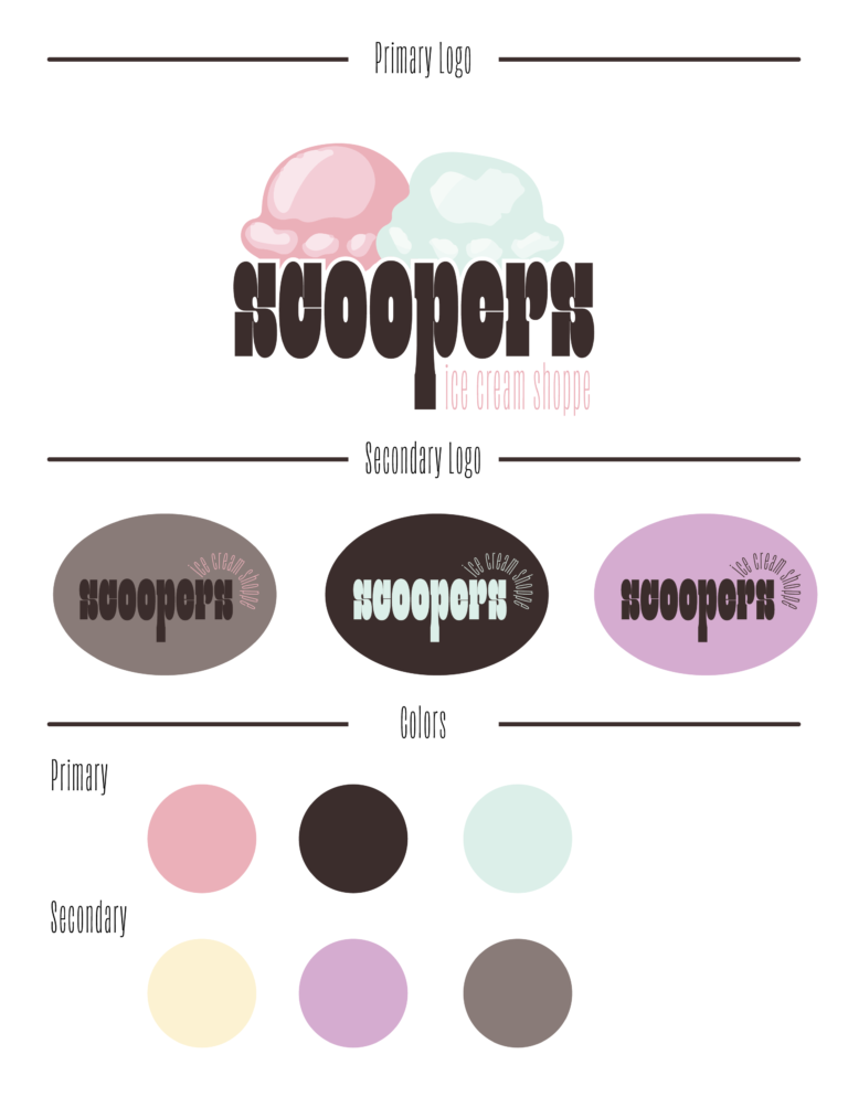Scoopers Branding Suite 1