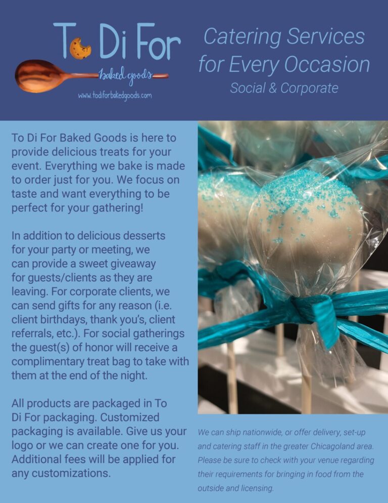 Catering Flyer Page 1